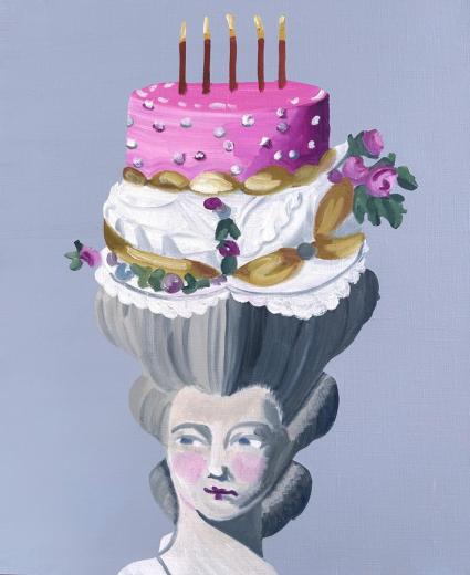 自分の誕生日ケーキだけど火は消せない