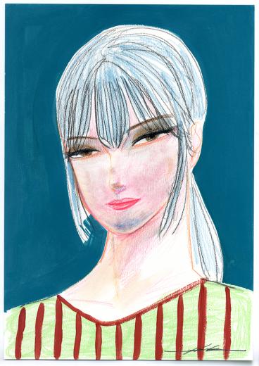 Abstraction of "She" #004
