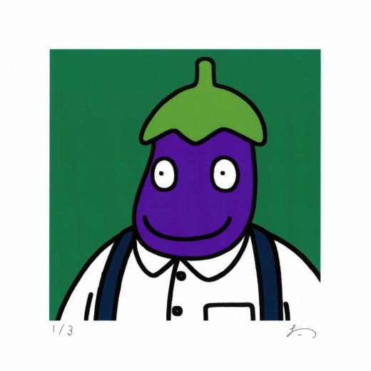 【とんちき坊やとなすび王の国】なすびんキッド(肖像画)