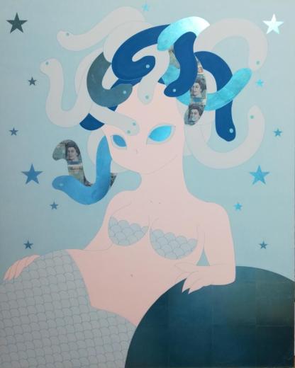 Medu £Snake Blue queen