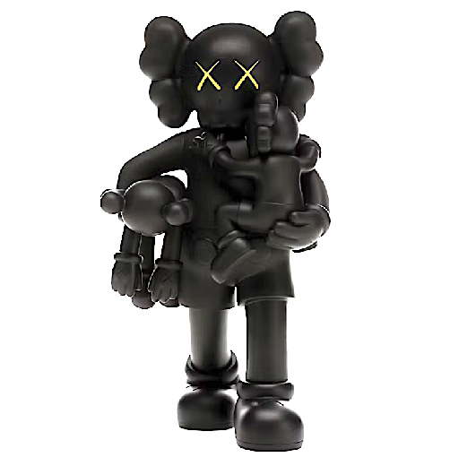 KAWS CLEAN SLATE BLACK