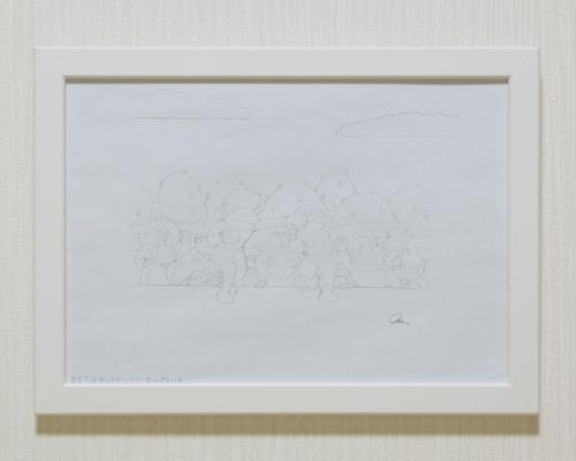 【とんちき坊やとかえるの街・ケロケロ】『決戦!ケロケロ湾の戦い!!』のためのドローイング