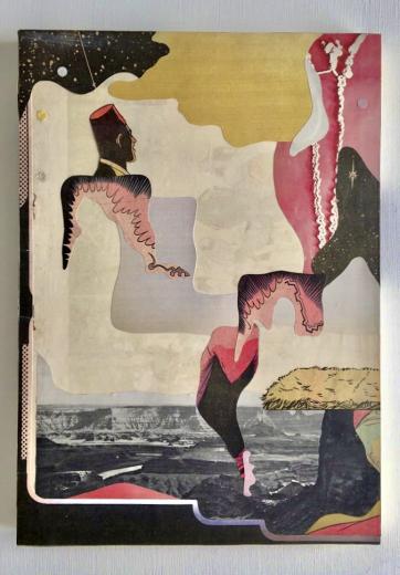 Space President (collage)