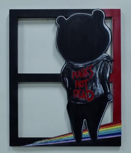 PUNKS NOT DEAD (red)