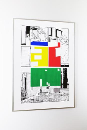 Composition of colors―SCISSIONE/分裂 #5