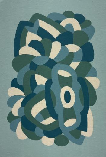 Blended colors -green-