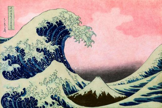 ちょっと可笑しなほぼ三十六景　地球温暖化日本水没
