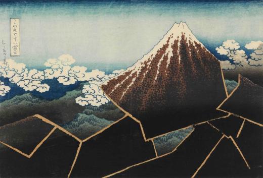 ちょっと可笑しなほぼ三十六景　こわれやすい富士