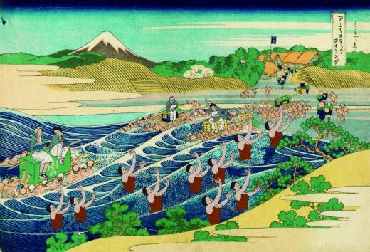 ちょっと可笑しなほぼ三十六景　アーティスティックスイミング