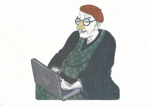 しりあがり寿肖像画