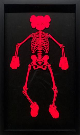 Skeleton Ornament (ピンク)