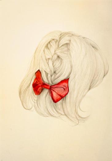 drawing　2　(紙のリボン)