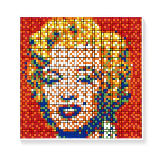 Rubik Shot Red Marilyn #  NVDR1-4