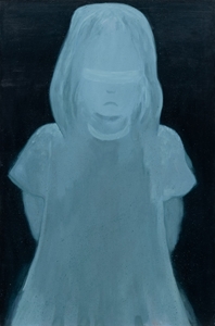blue girl - h