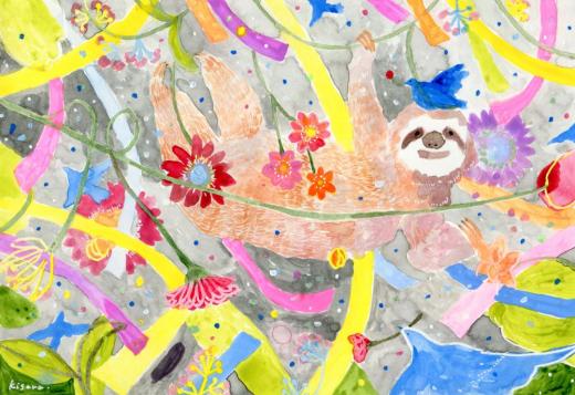 鳥がみている空 -sloth-