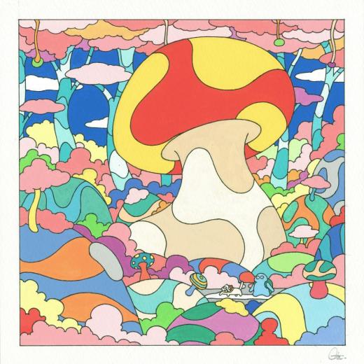 【とんちき坊やとまぬけのろん】巨大きのこの森