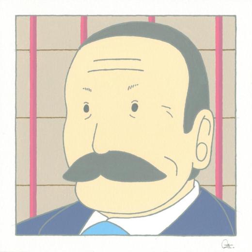 【とんちき坊やとまぬけのろん】立派な政治家の肖像画