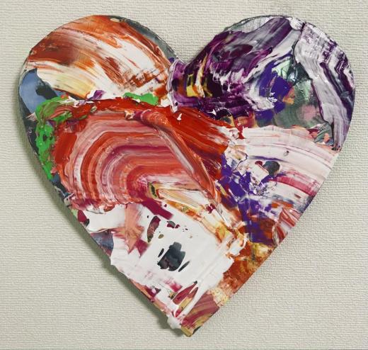 音楽的抽象絵画　HEARTII
