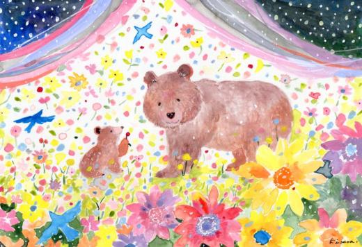 鳥がみている空 -bear-