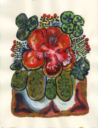 Red Flower 20241206