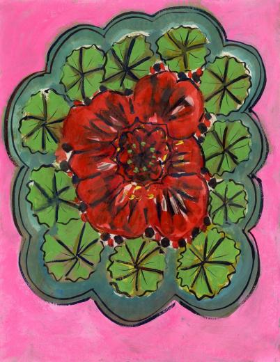 Red Flower 20241208