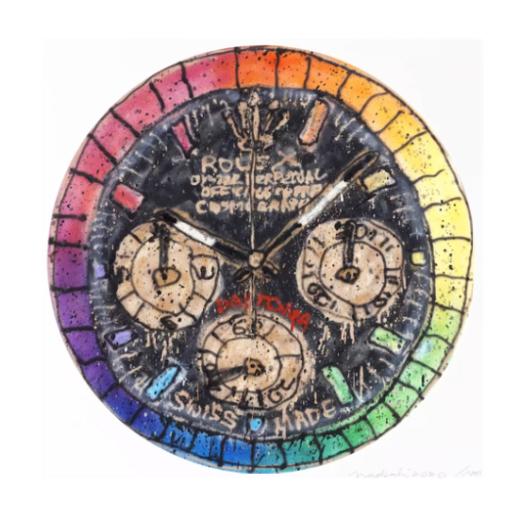 Untitled, P2 (Rainbow Daytona)
