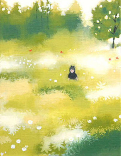 朝もや