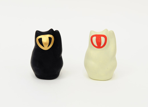 まねき猫　（一対）