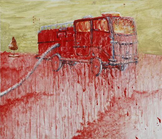 a fire truck