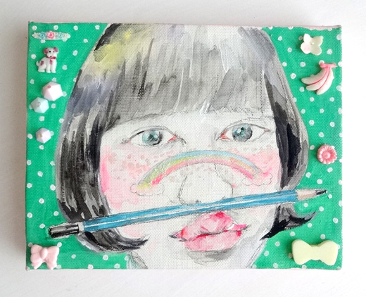 stay still じっとしてて