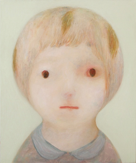 ぶちのある子