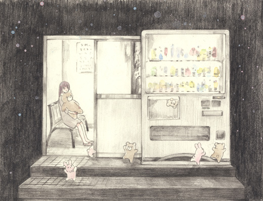 真夜中のコインランドリー
