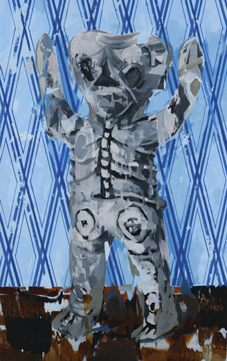 a clay figure 2
