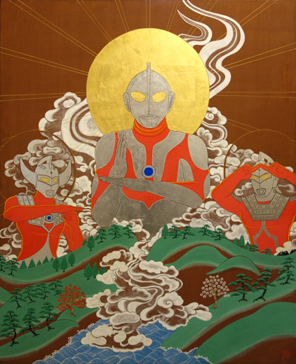 瓜生寅男来迎図