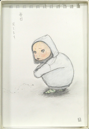 はがきのドローイング