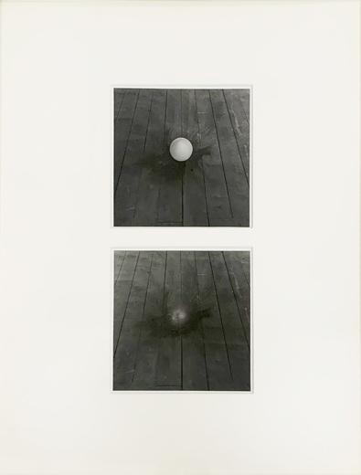 白と玉「床」I & II , No.13
